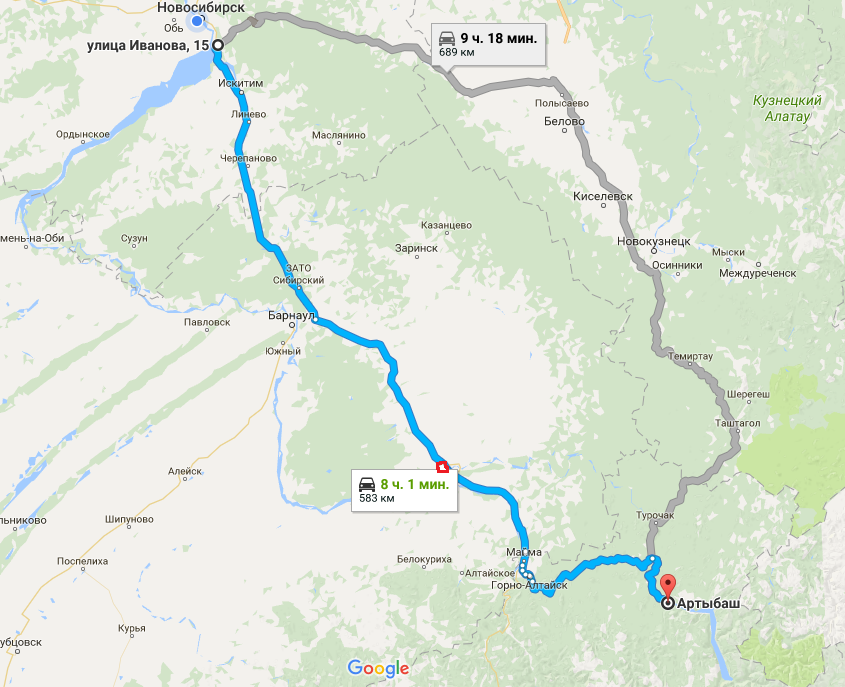 Расстояние красноярск шерегеш. Барнаул Артыбаш. Карта Новосибирск Алтай. Автомобильный маршрут по Алтаю. Маршрут Бийск Новосибирск.